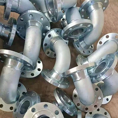 347 Přírubové koleno z nerezové oceli