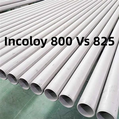 Jaký je rozdíl: potrubí Incoloy 800 vs Incoloy 825?