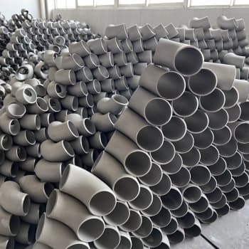 ASME B16.9 Rozměry pro návrat s dlouhým poloměrem